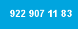 922 907 11 83